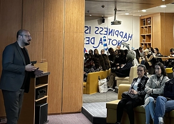 Hüseyin SARPKAYA was hosted for a seminar on 